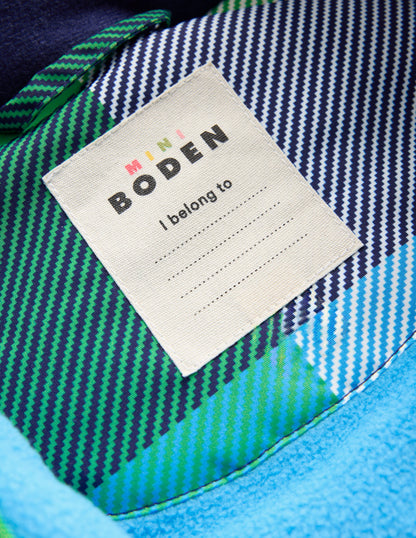 All-weather Waterproof Coat-Green Check-4