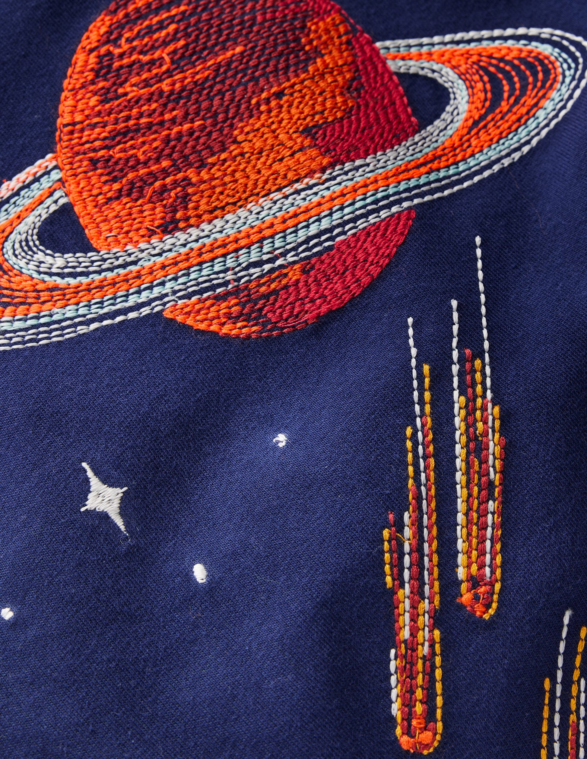 Glow Superstitch T-shirt-Medieval Blue Planets-3