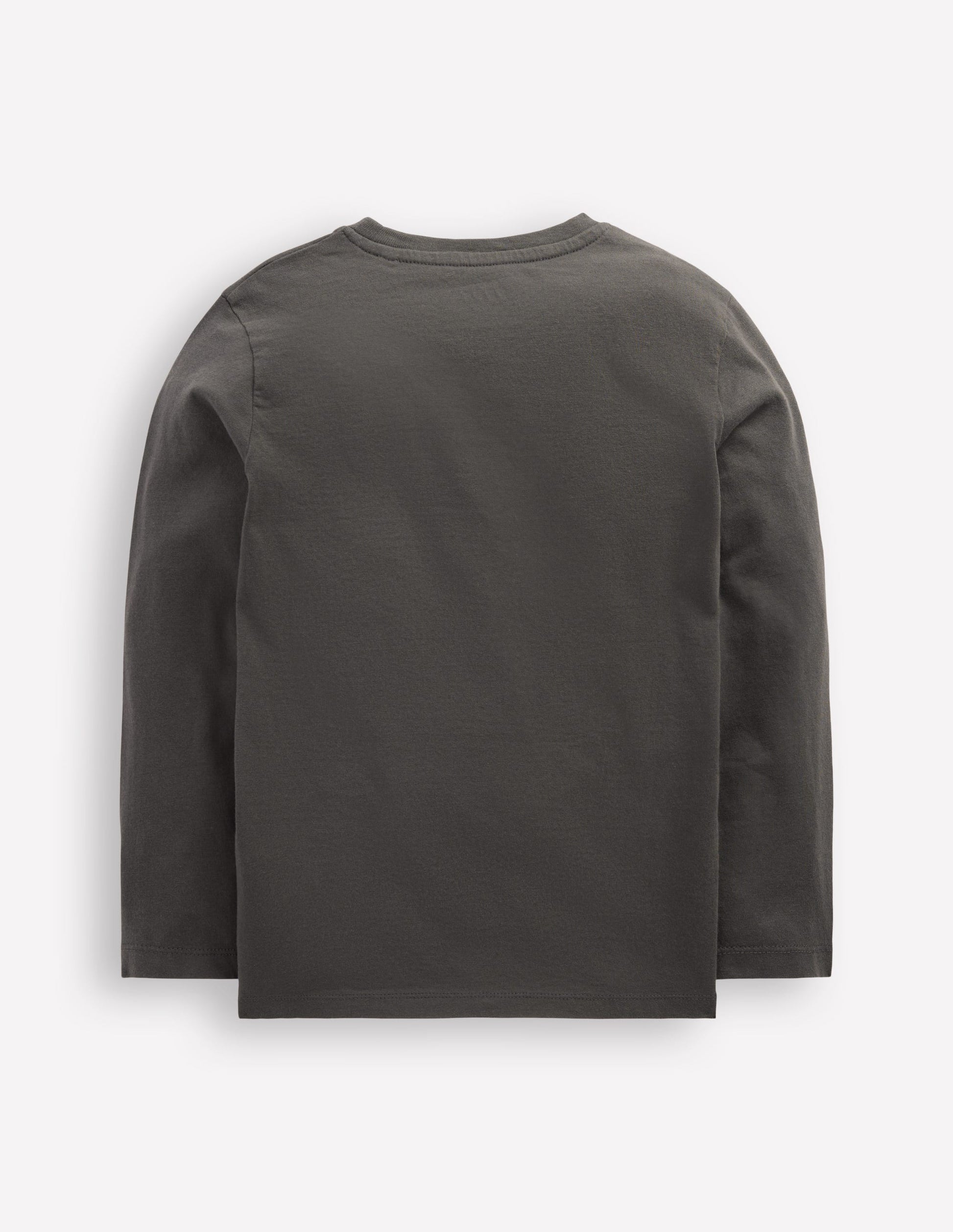 Zip Detail Appliqué T-shirt-Phantom UFO-2