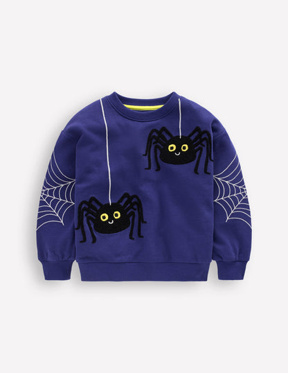 Fun Sweatshirt-Starboard Blue Spider-1