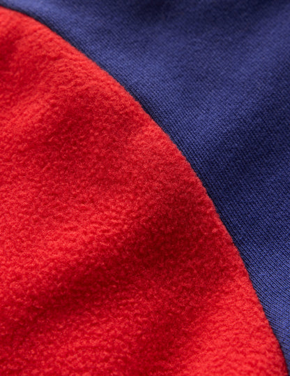 Colourblock Sweatshirt-Blue Colourblock-3