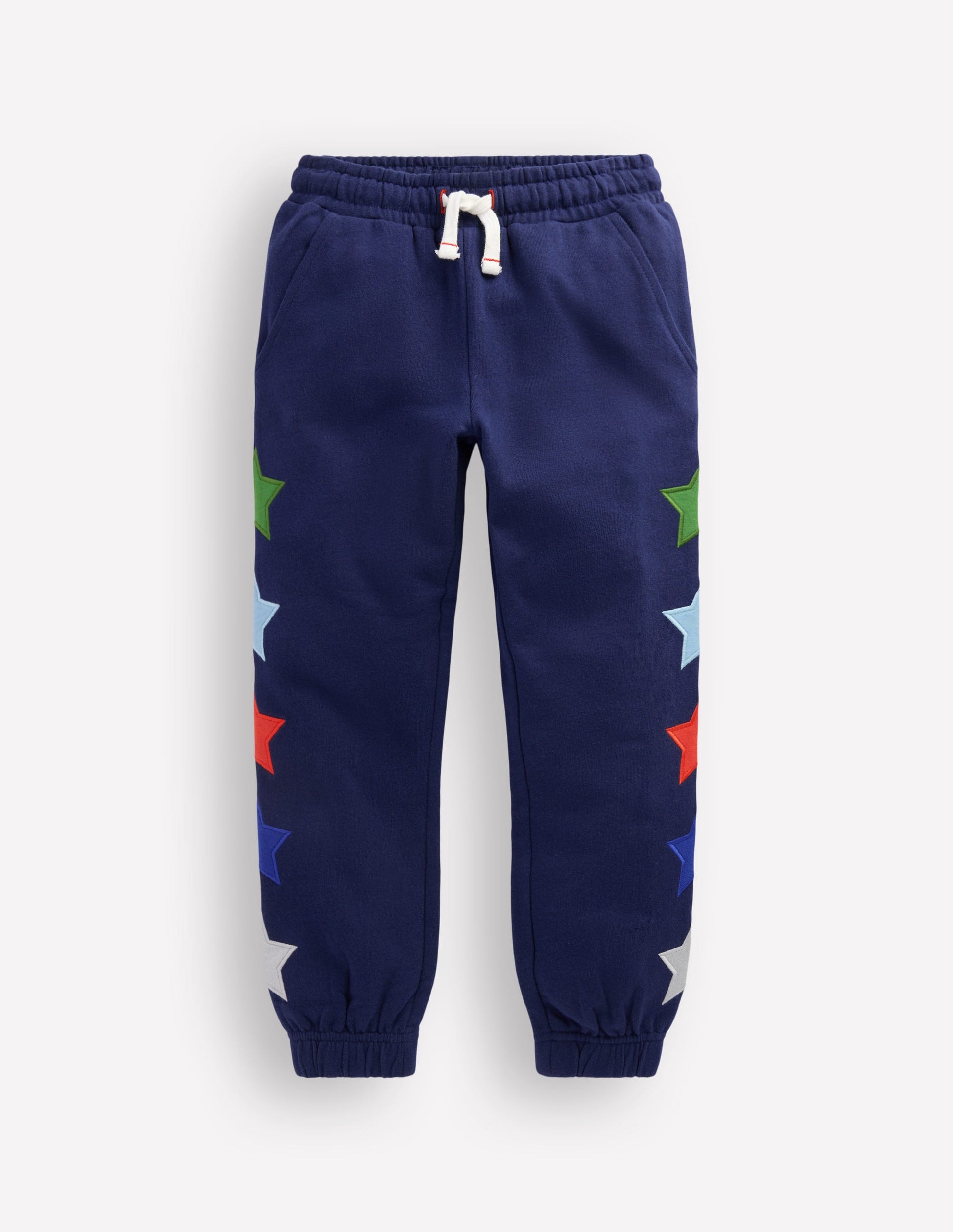 Appliqué Joggers-Star Side-1