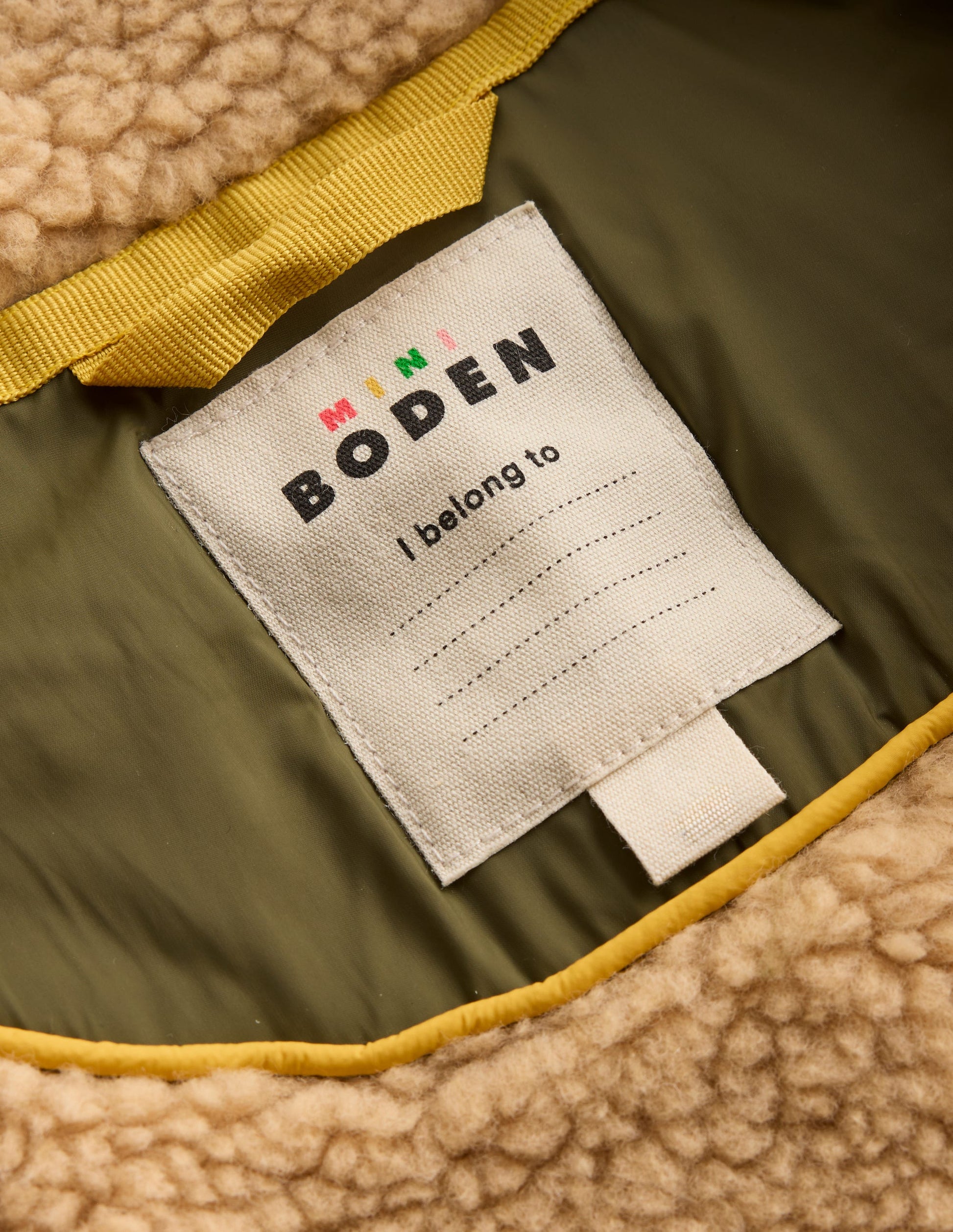 Borg Lined Gilet-Woodland Green-5