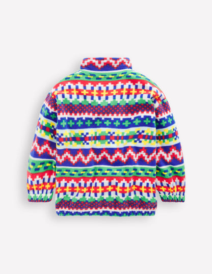 Cosy Geometric Fleece-Multi Fair Isle-2