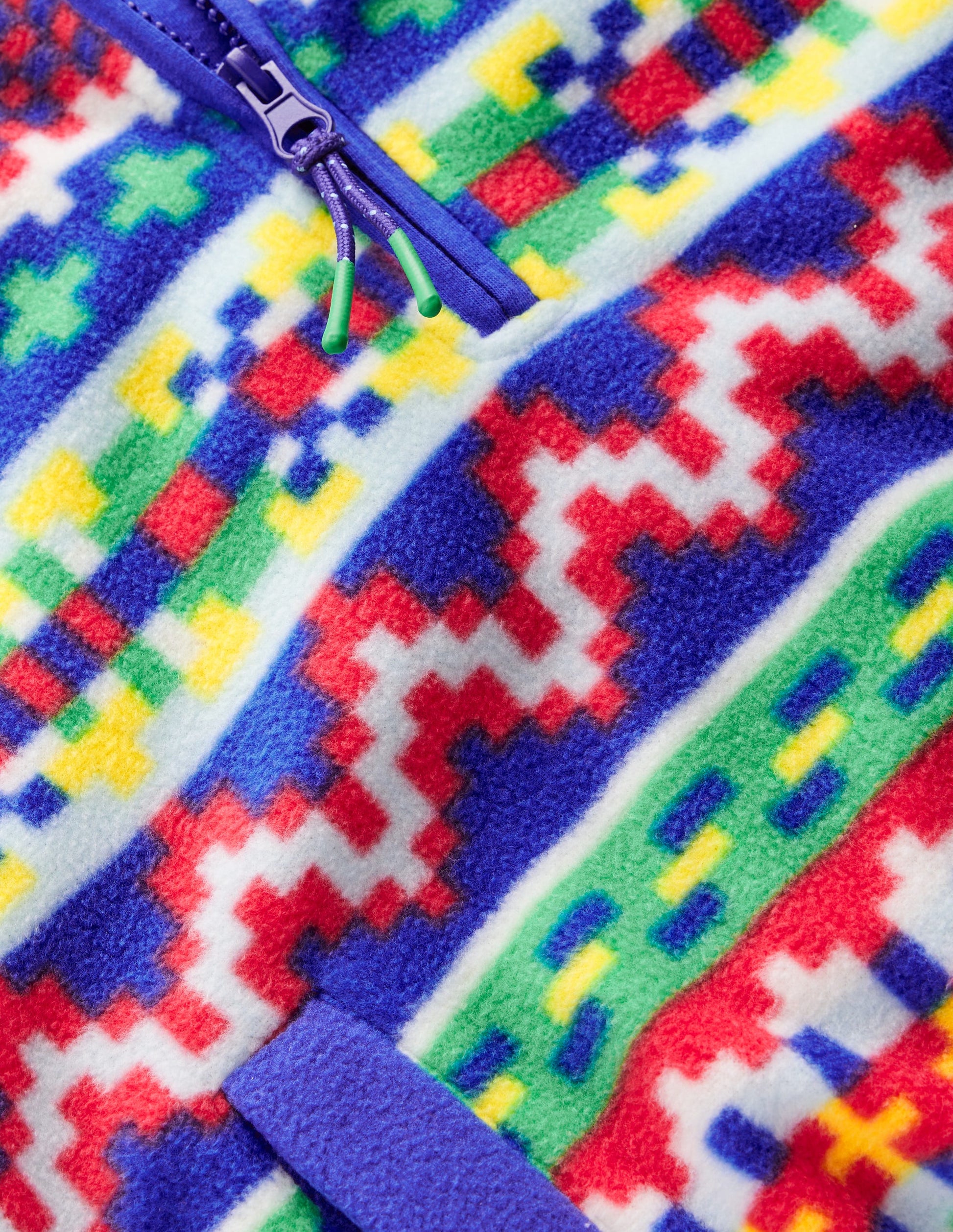 Cosy Geometric Fleece-Multi Fair Isle-3