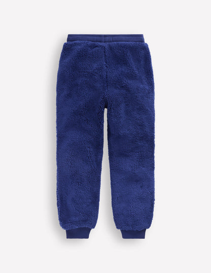 Fleece Joggers-Navy-2
