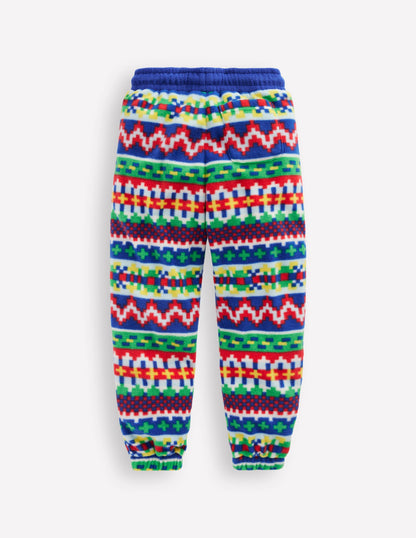 Cosy Geometric Joggers-Multi Jacquard-2