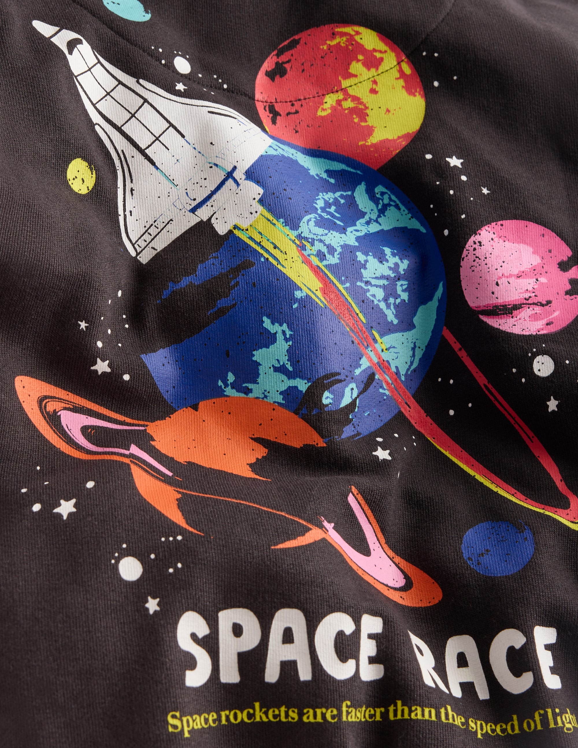 Front and Back Hoodie-Charcoal Space | Boden UK