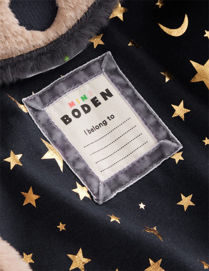 Fancy Dress Cape-Grey Wolf-4