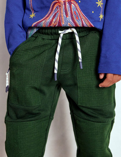 Warrior Knee Joggers-Pine Green Ripstop-2