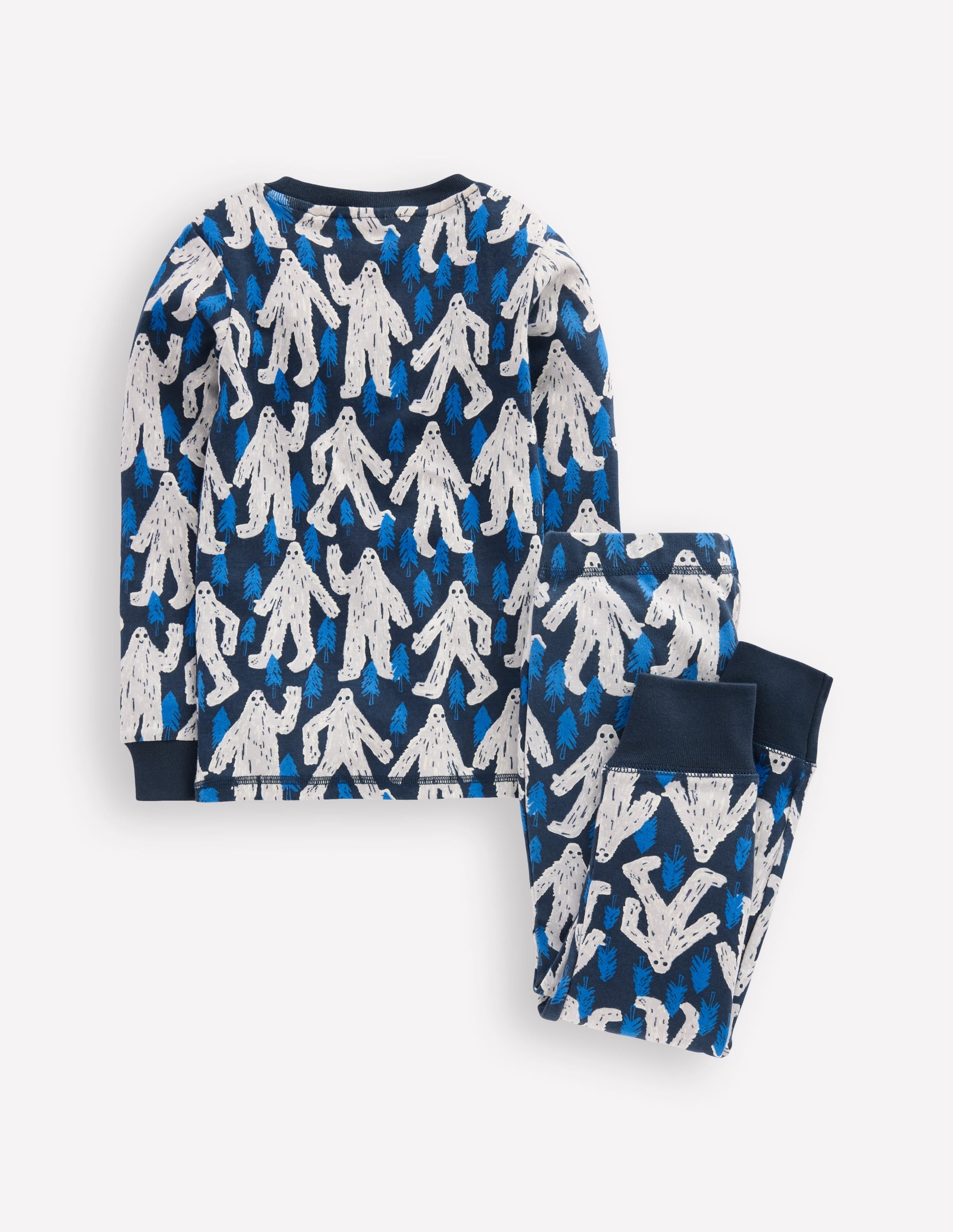 Snug Glow-in-the-dark Pyjamas-Carbon Yetti - Image 2