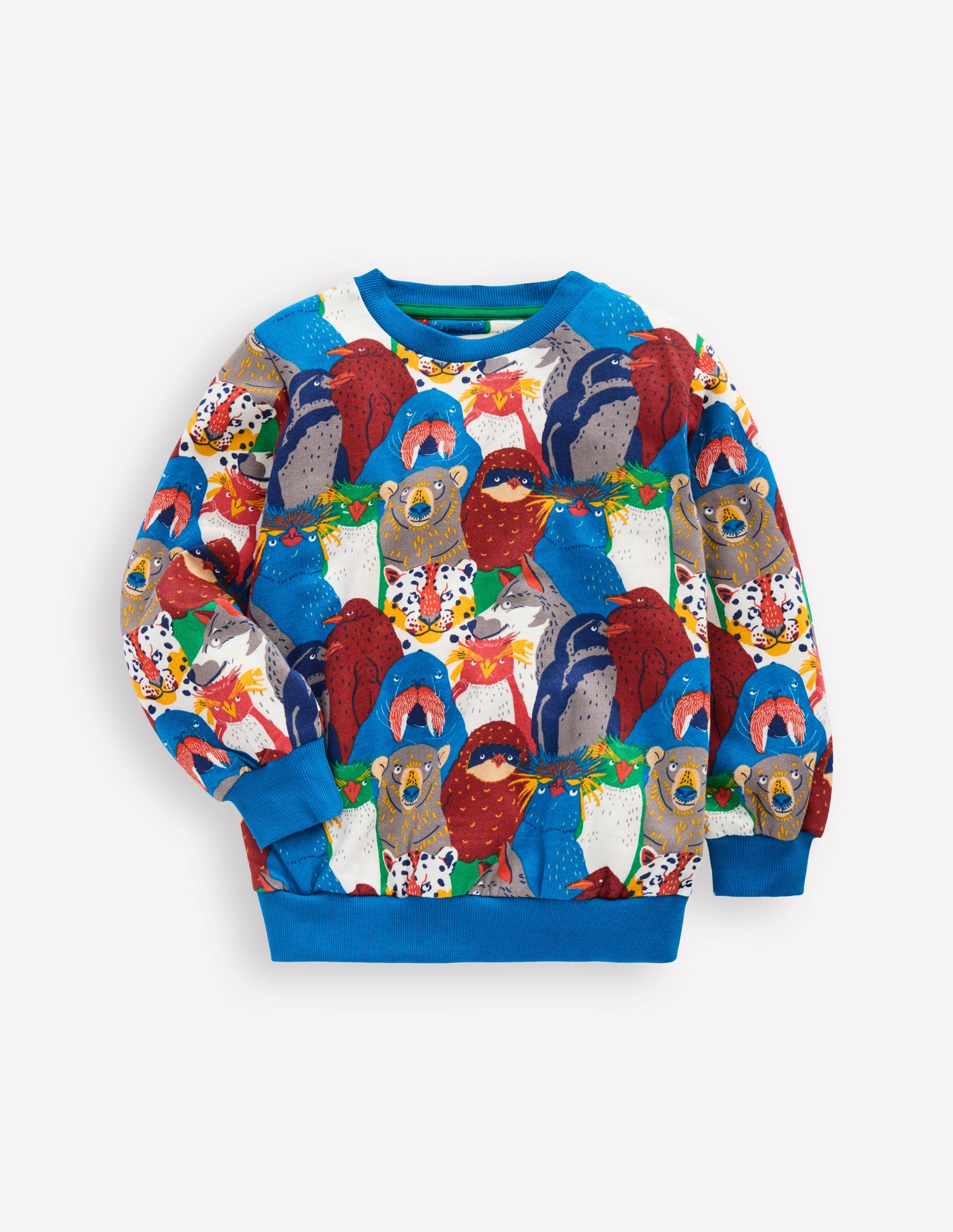 Everyday Printed Sweatshirt-Multi Arctic Audience-1