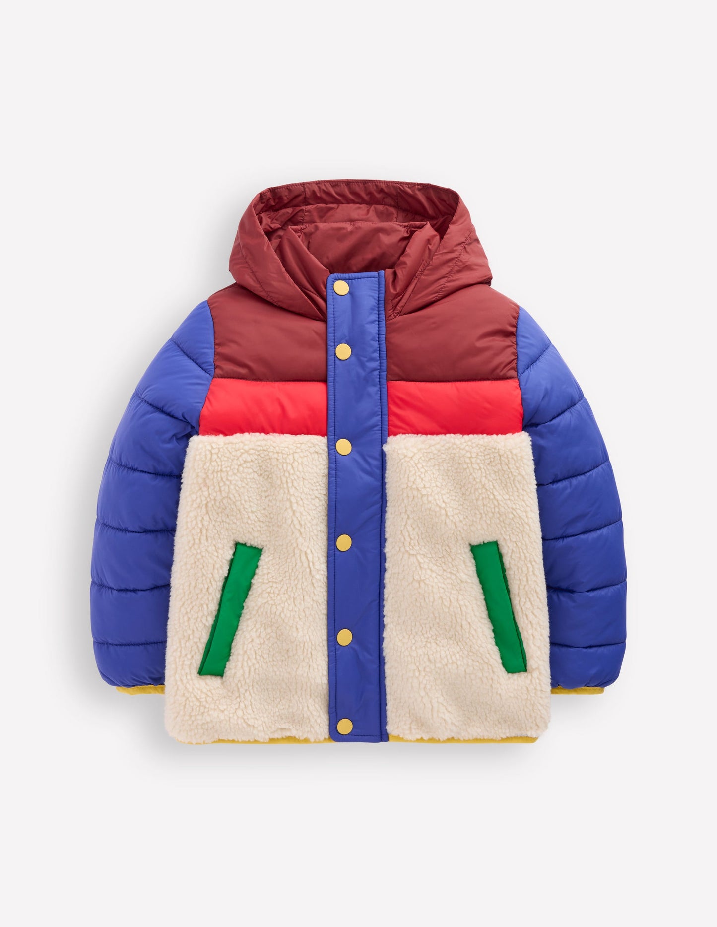 Borg Mix Jacket-Multi