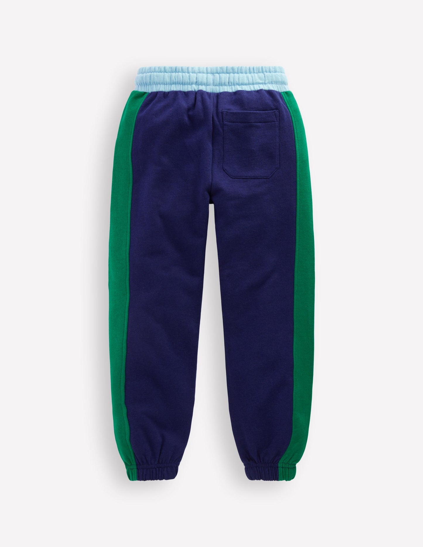 Colourblock Cuffed Joggers-Medieval blue Colourblock