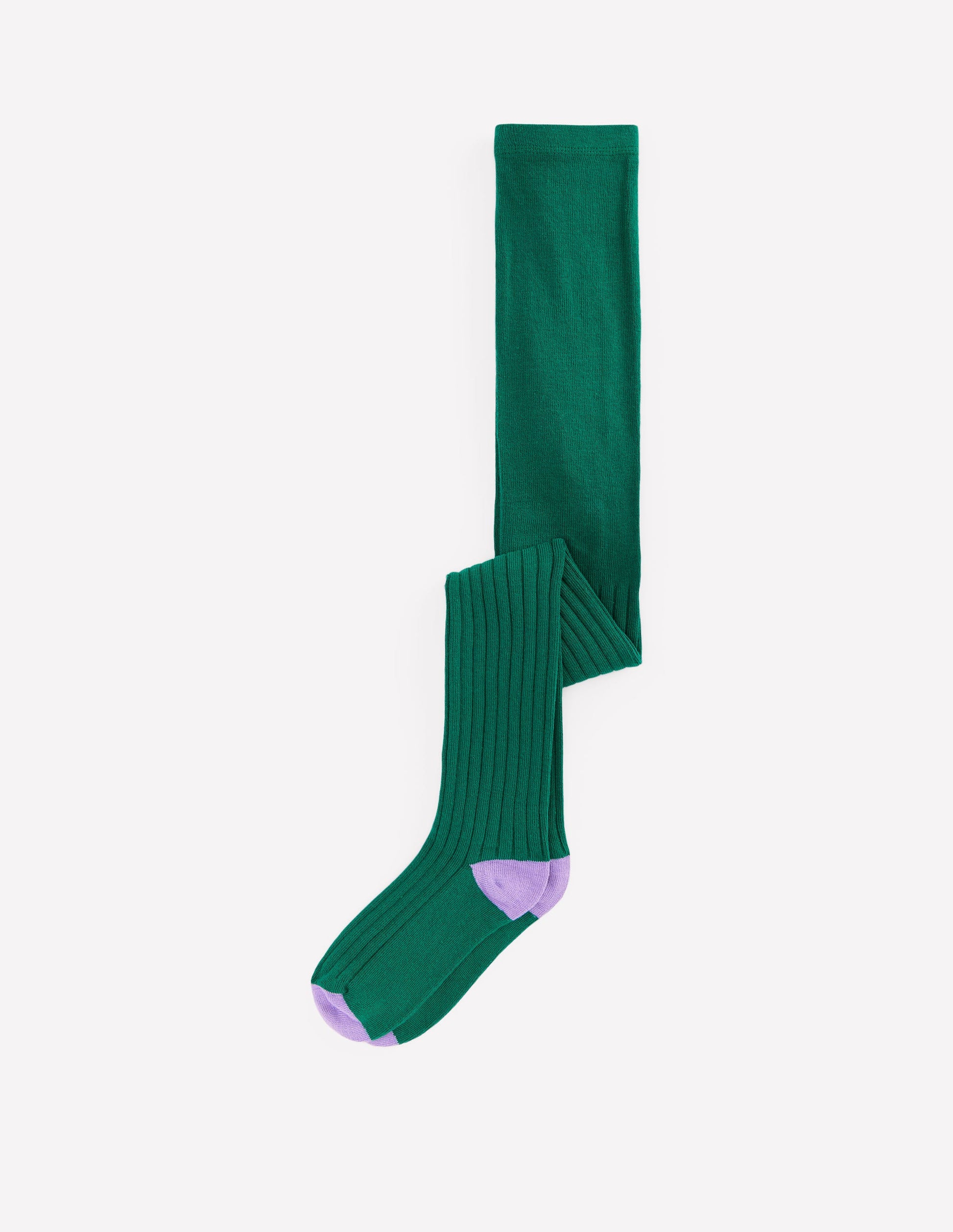 Ribbed Tights-Alpine Green Boden UK - Main Image