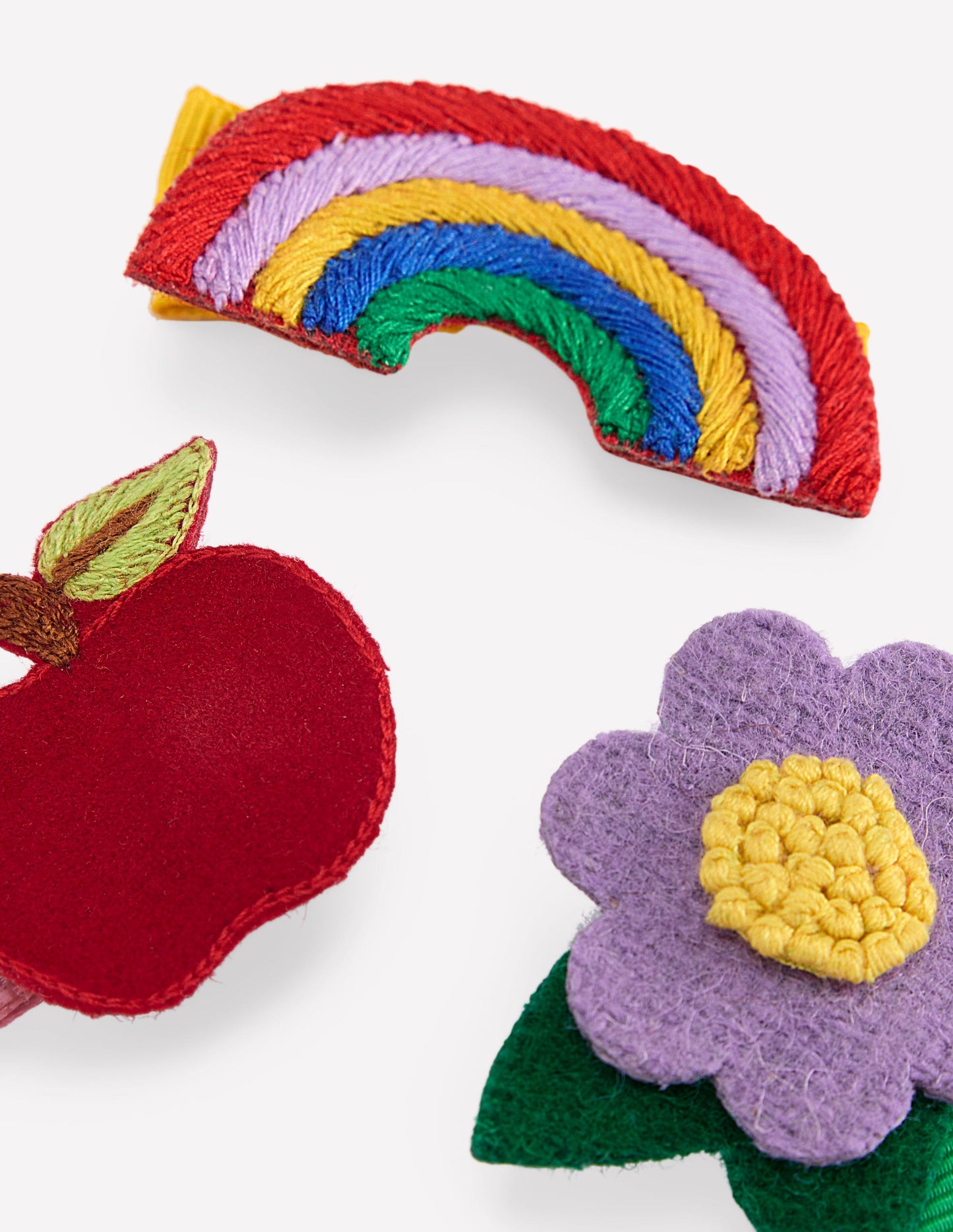 3-pack Hair Clips-Back to School