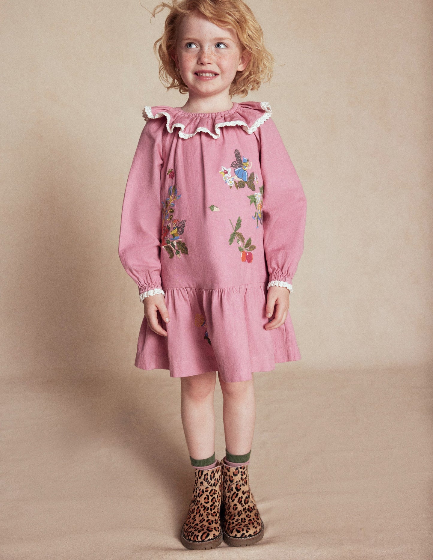 Leather Chelsea Boots-Leopard