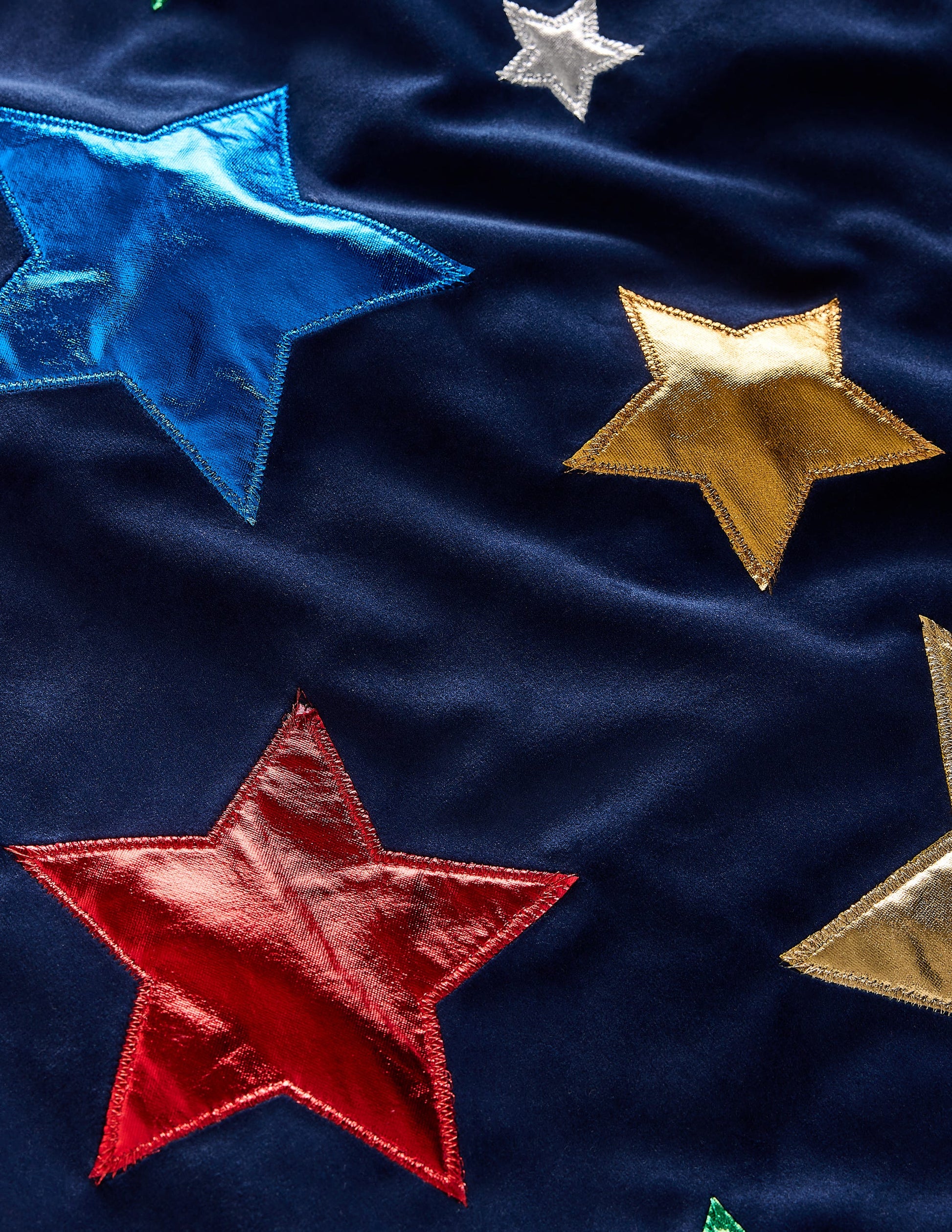 Wizard Cape-Rainbow Metallic Stars-3