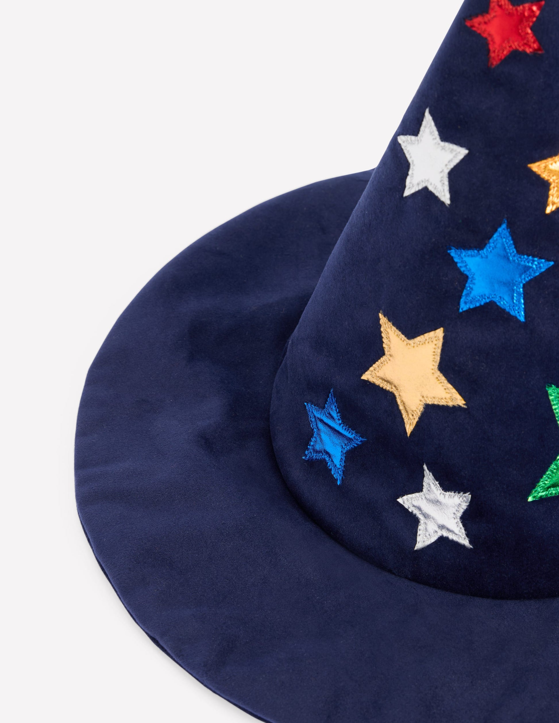 Wizard Hat-Rainbow Metallic Stars-2