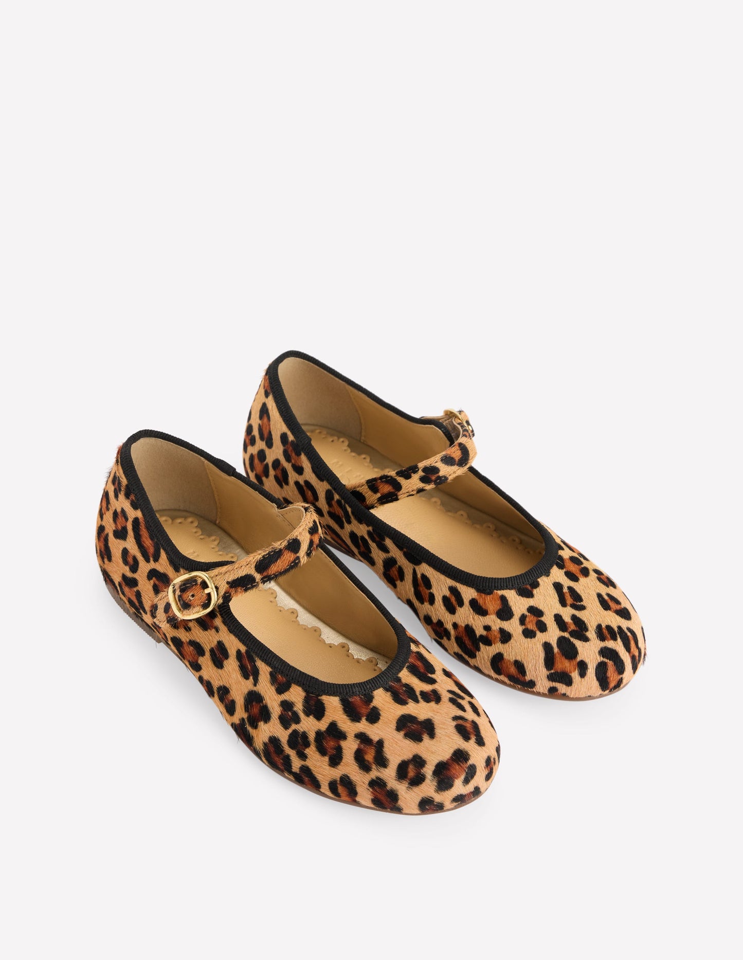 Mary Jane Shoes-Leopard