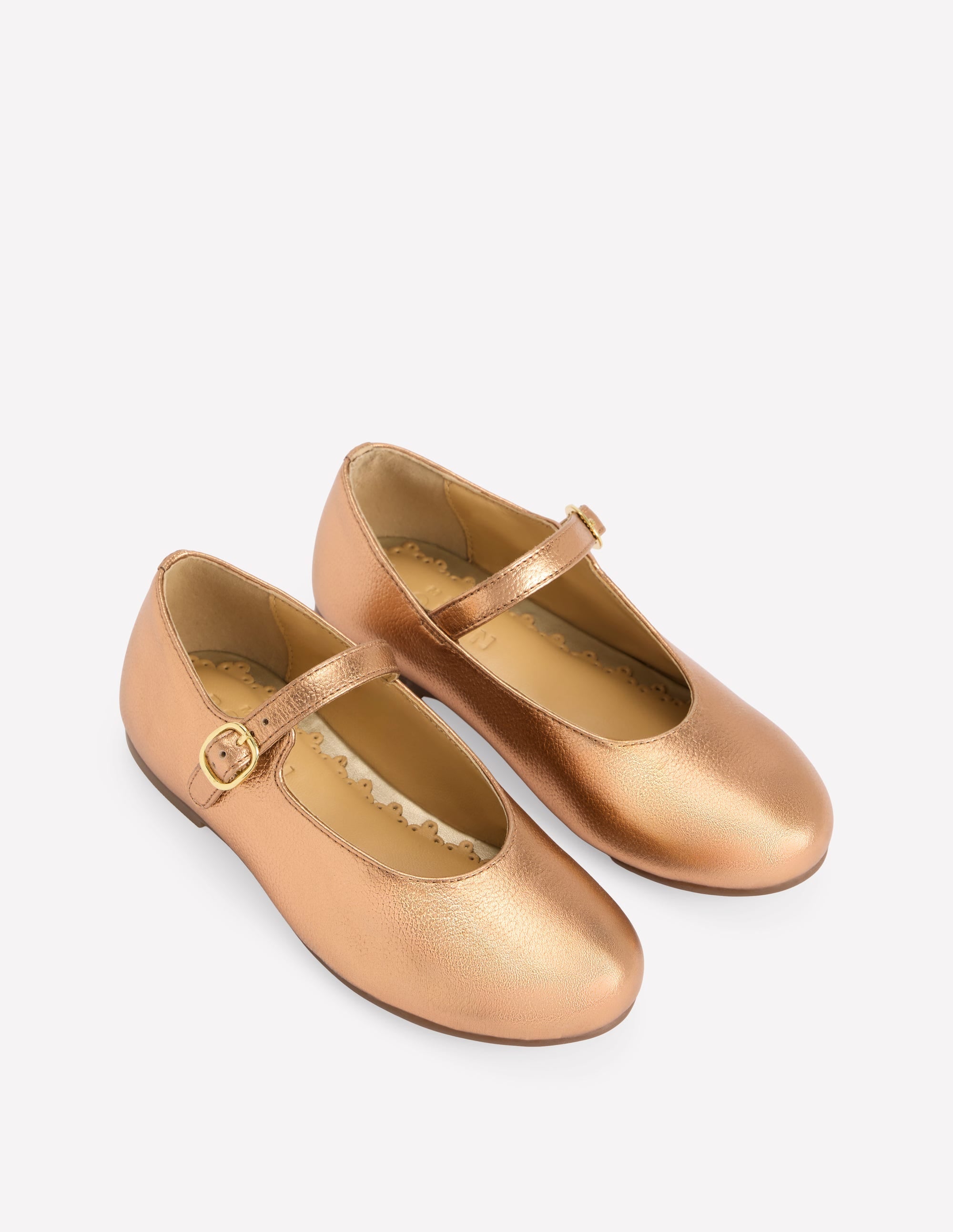 Mary Jane Shoes-Bronze - Image 2
