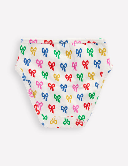 7-pack Pants-Multi Bow/Stripe-2