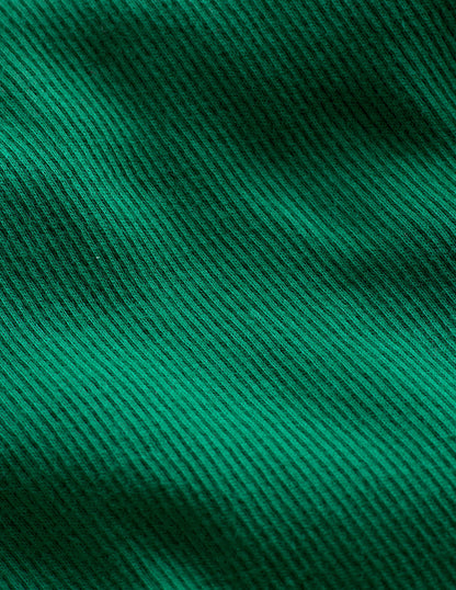 Ribbed Long Sleeve T-shirt-Shady Green-3