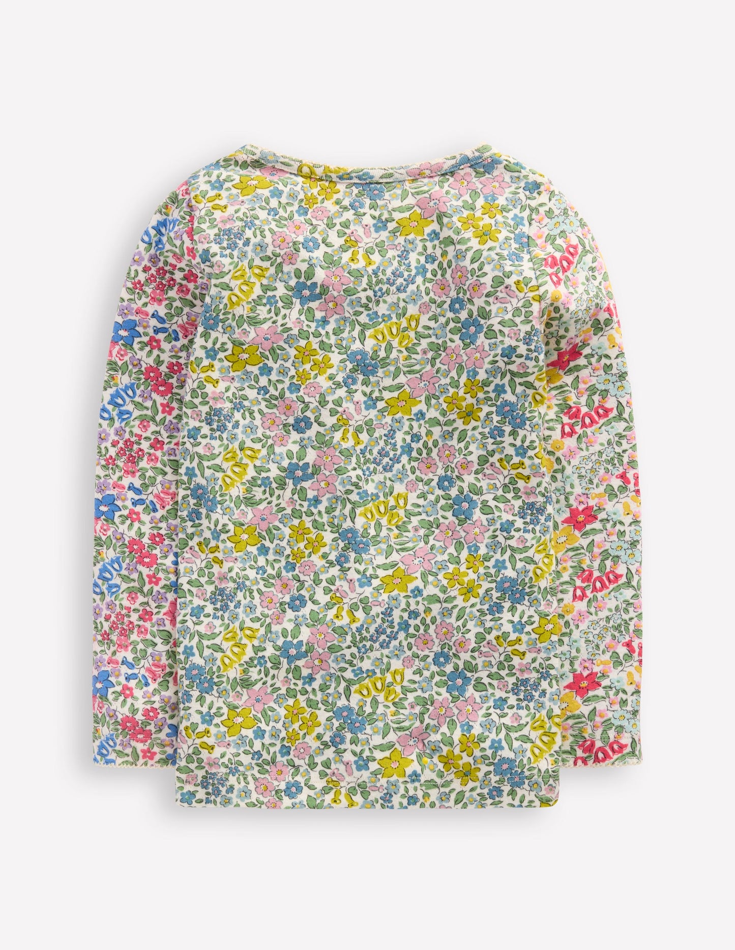 Long Sleeve Pointelle Top-Hotch Potch Floral