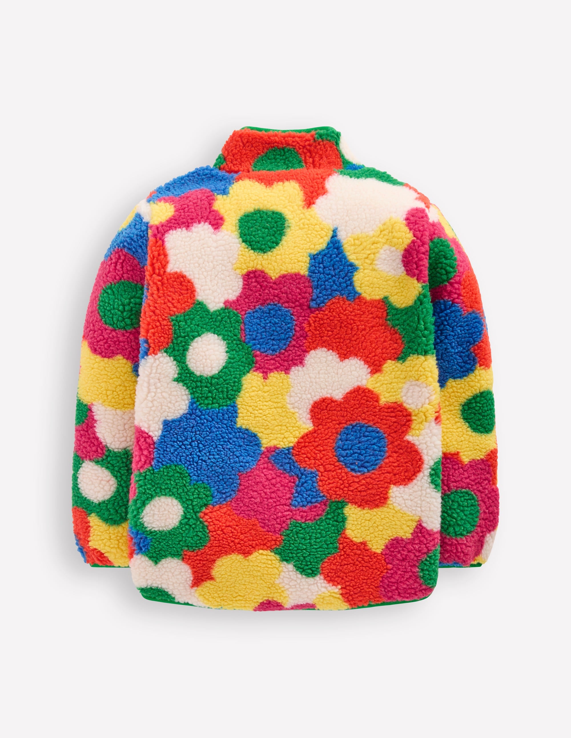 Eden Borg Zip-Through Jacket-Multi Flower Power - Image 2