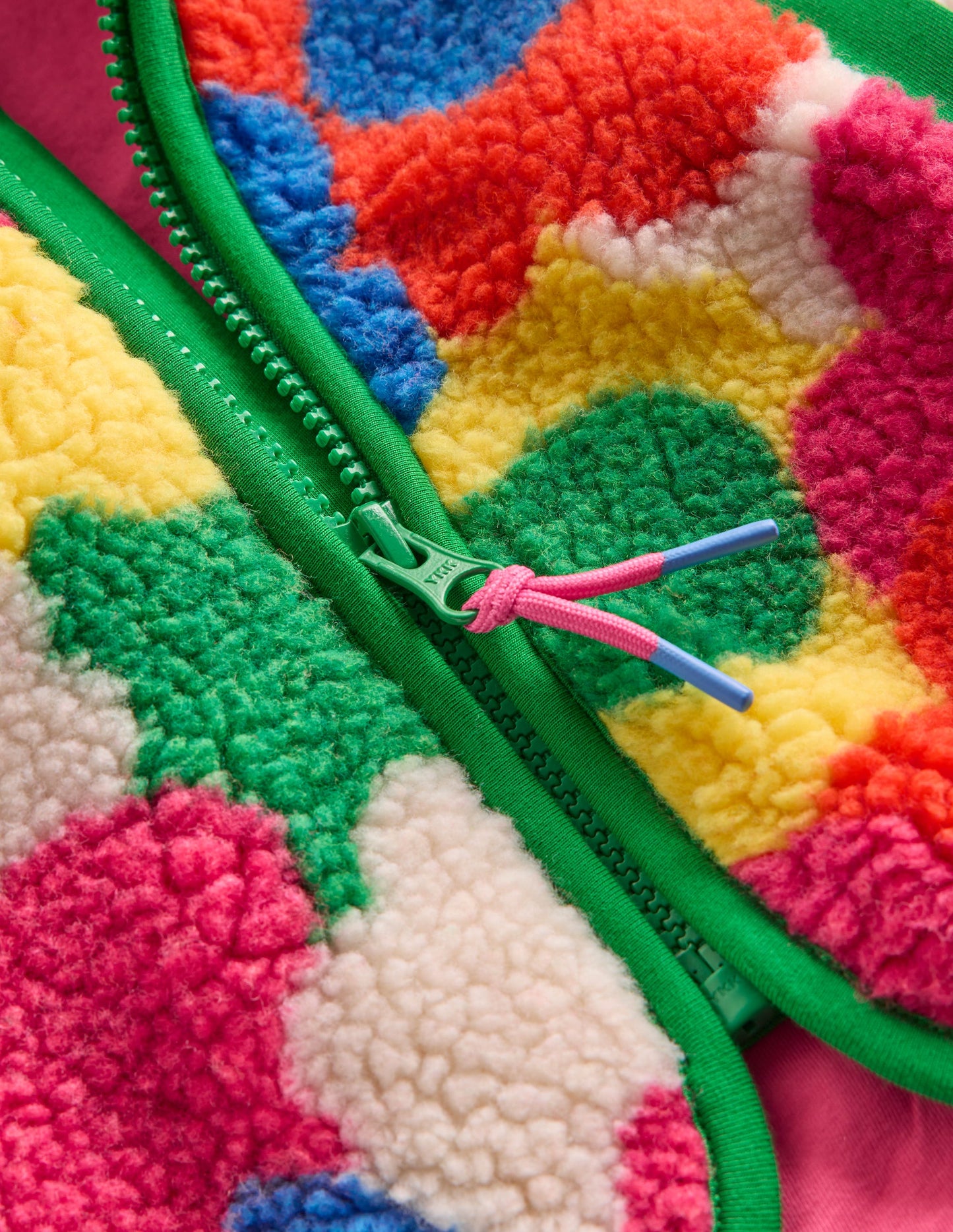 Eden Borg Zip-through Jacket-Multi Flower Power