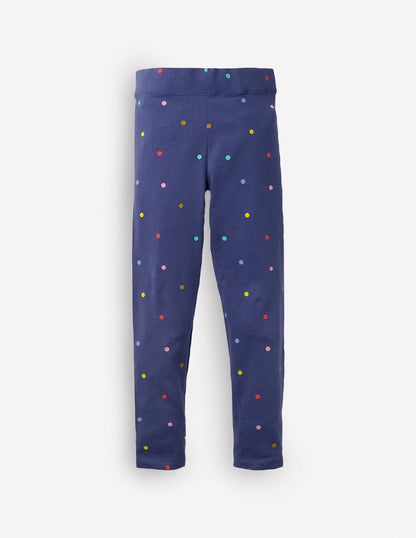 Everyday Fun Leggings-Starboard Blue Confetti Spot-1