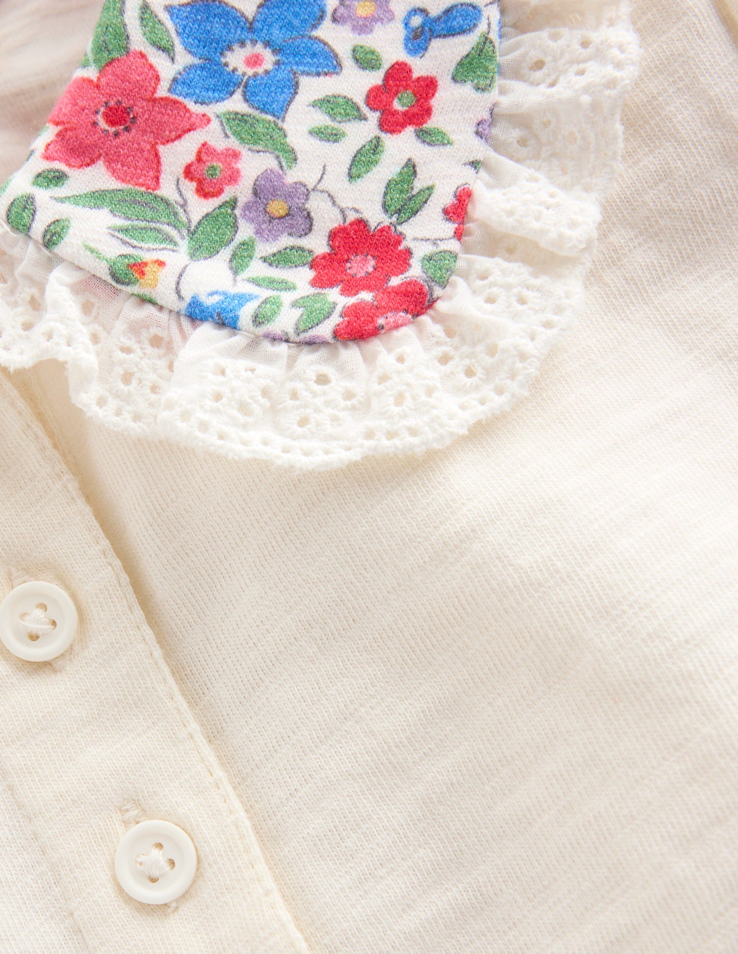 Collared Slub Top-Rose Pink Flowerbed