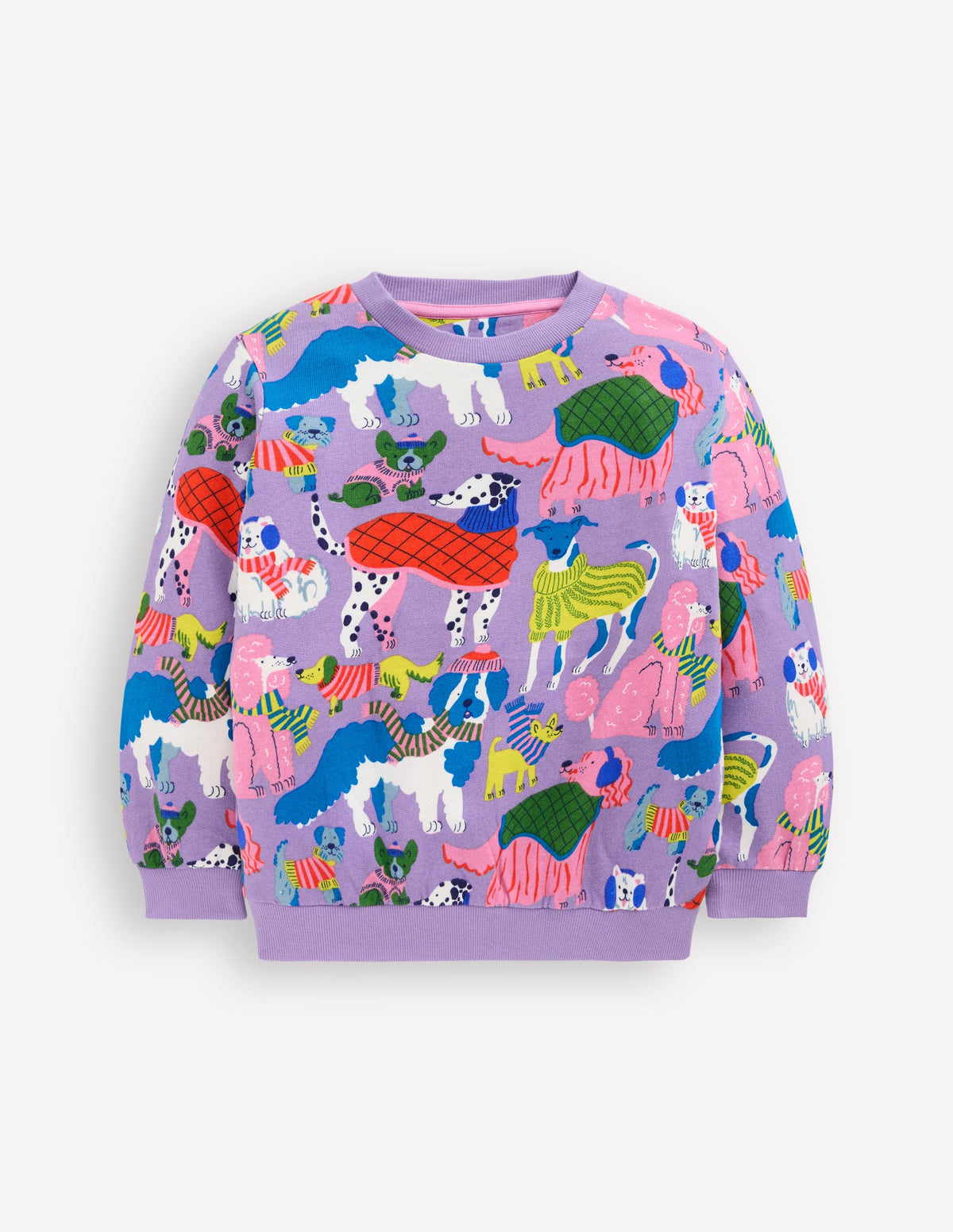 Printed Sweatshirt-Cosy Pups - Image 3