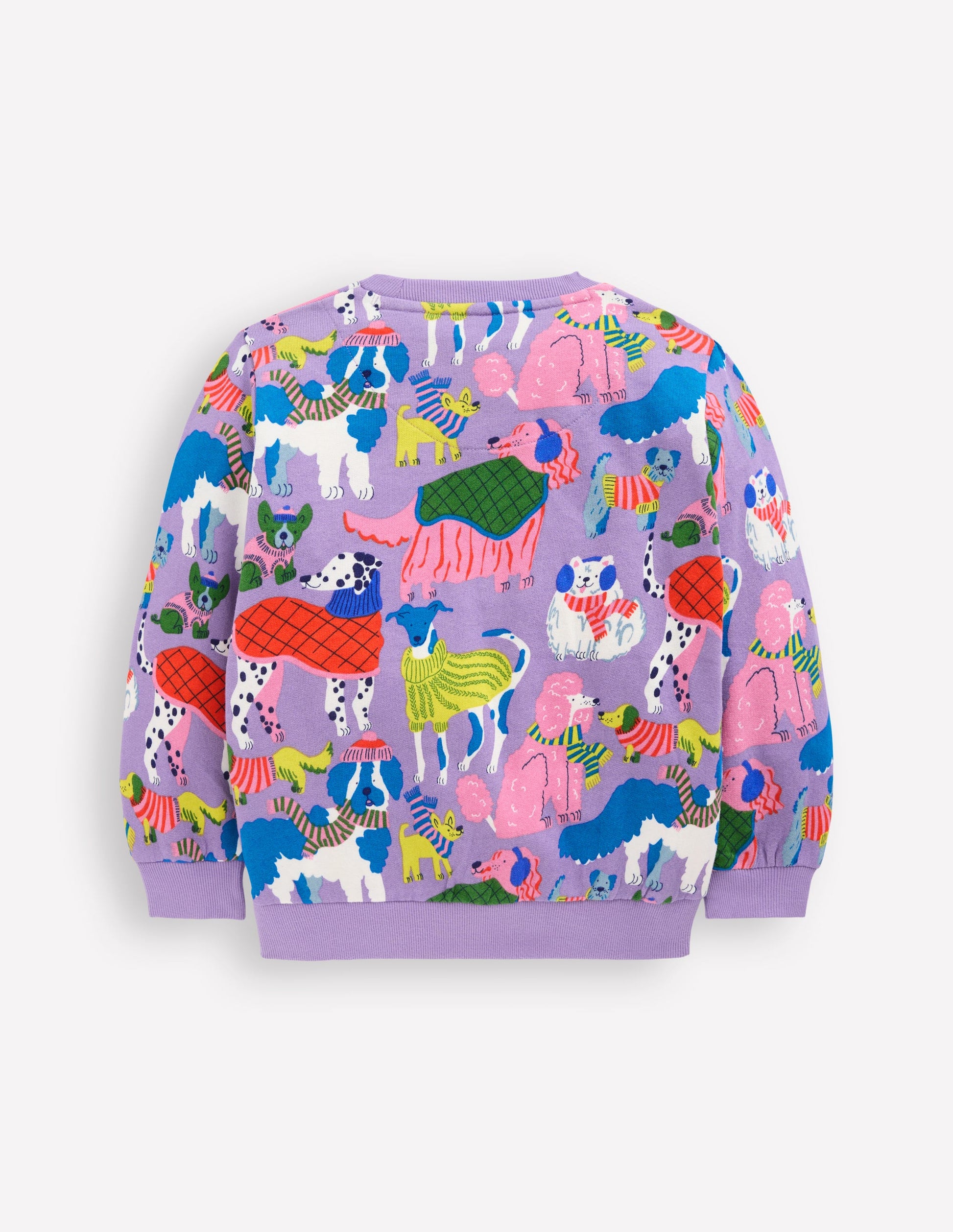 Printed Sweatshirt-Cosy Pups-4