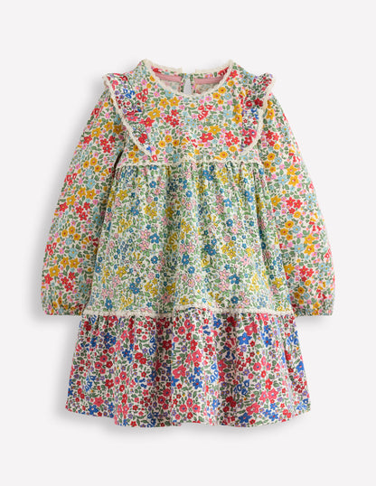 Hotchpotch Jersey Dress-Hotchpotch Flowerbed-1