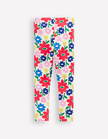 Fun Leggings-Multi Pop Flower-2