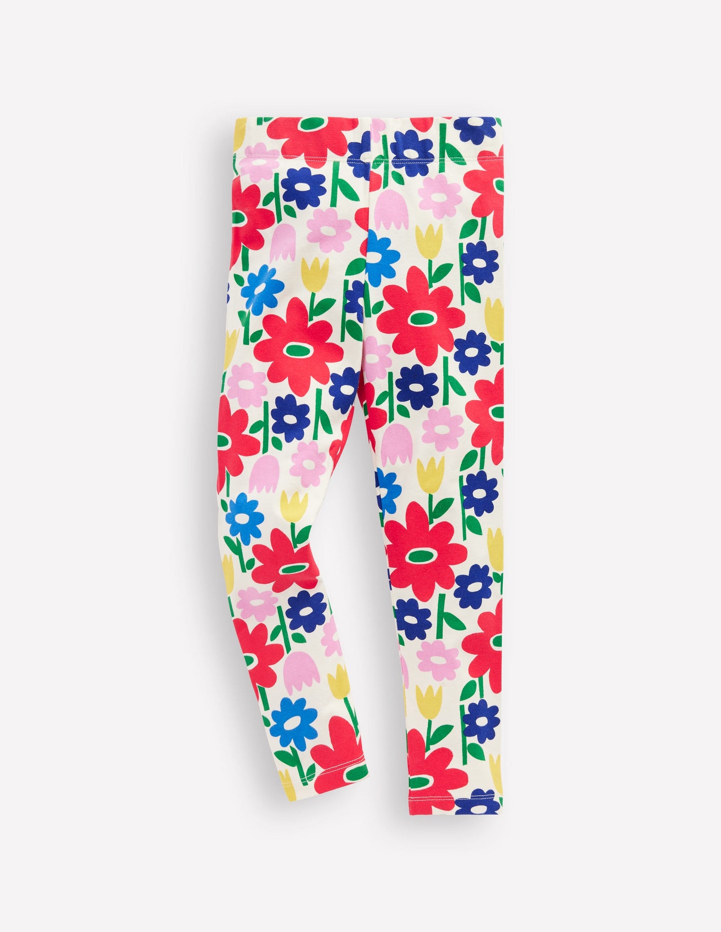 Fun Leggings-Multi Pop Flower