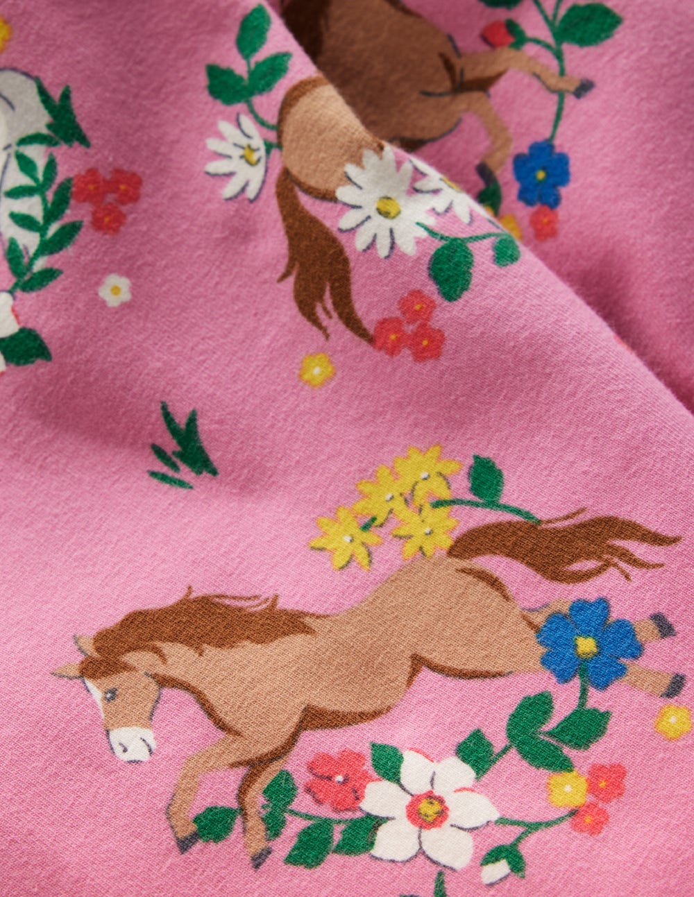 Fun Leggings-Formica Pink Pony Meadow