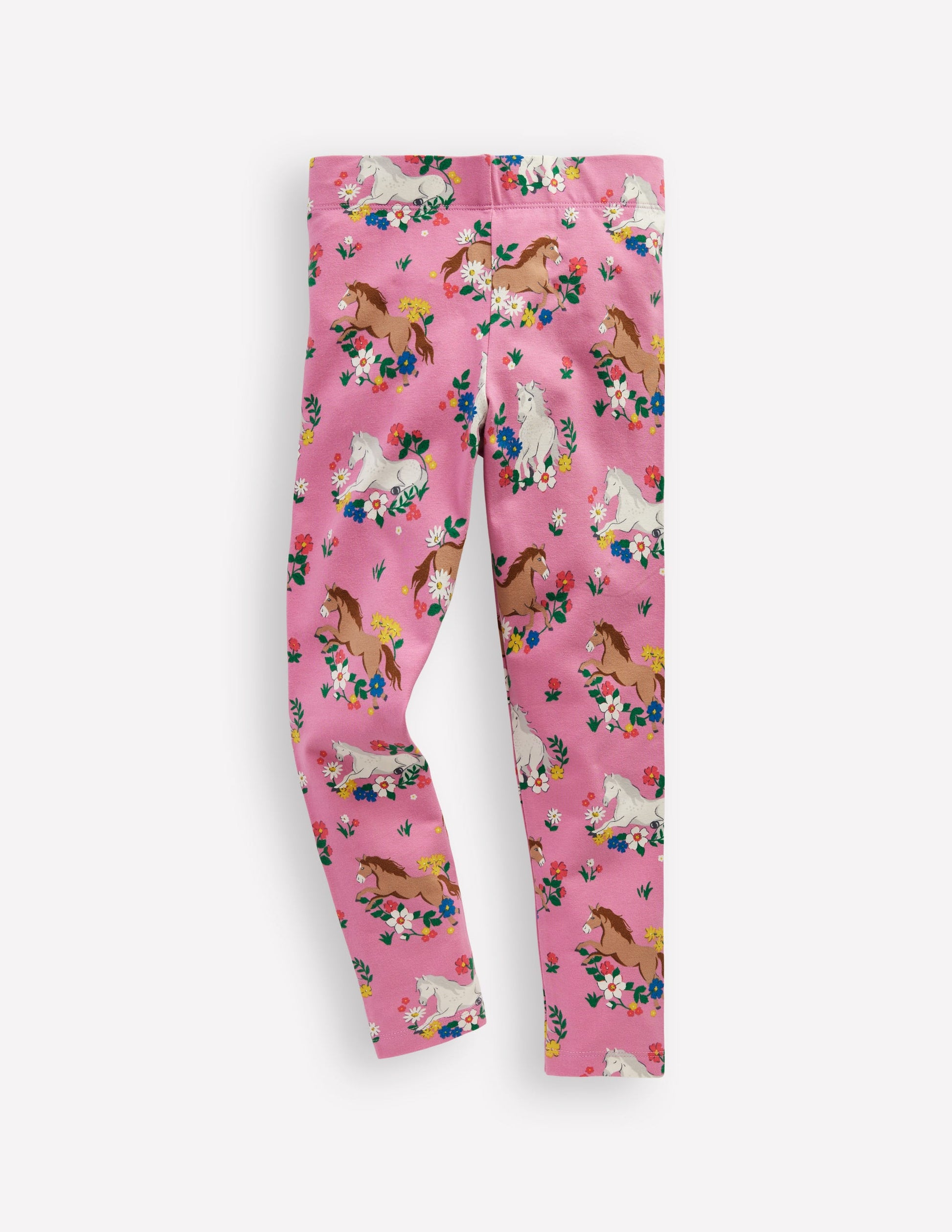 Fun Leggings-Formica Pink Pony Meadow-1