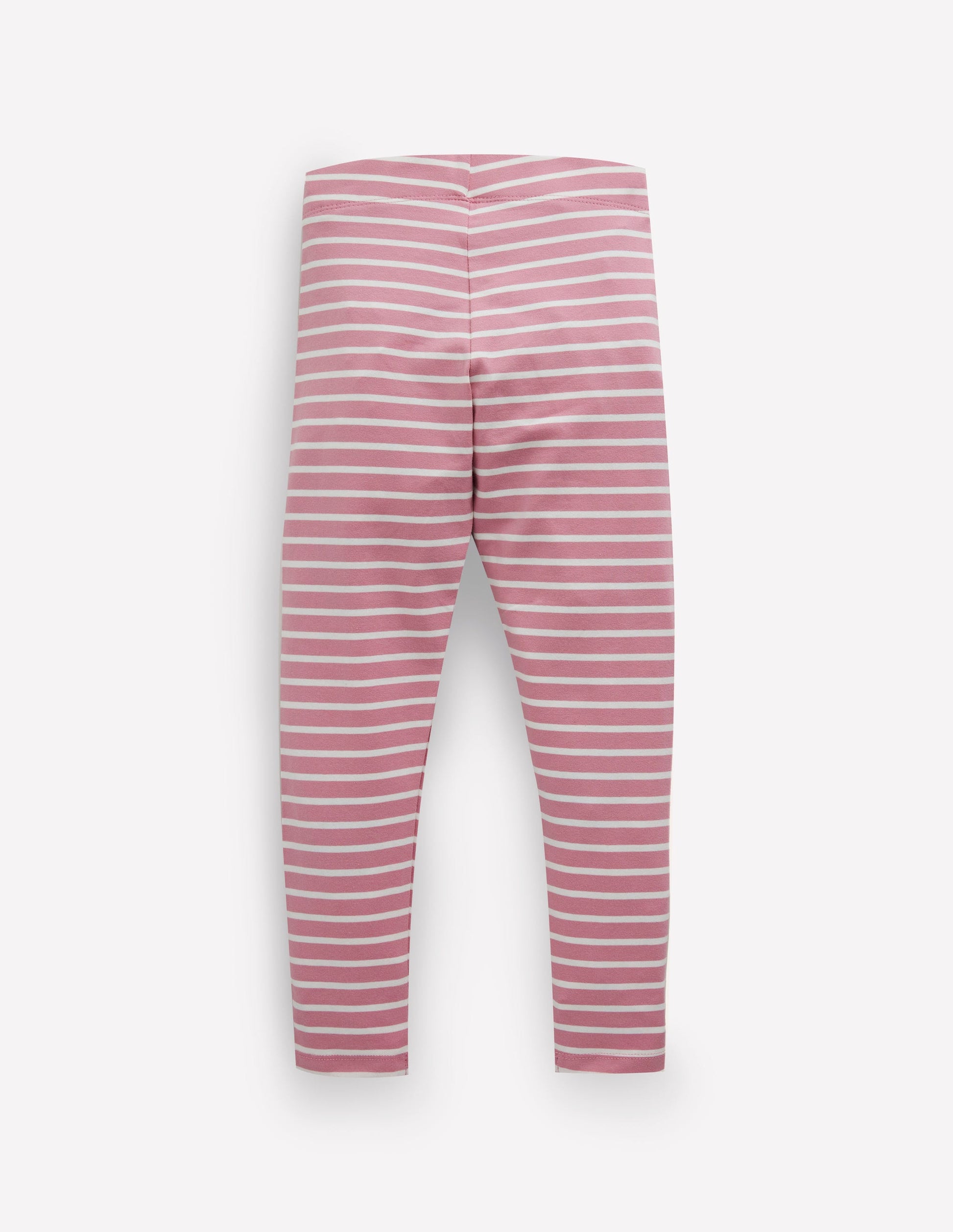 Fun Leggings-Formica Pink/Ivory Stripe-2