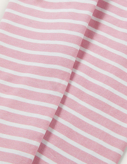 Fun Leggings-Formica Pink/Ivory Stripe-3