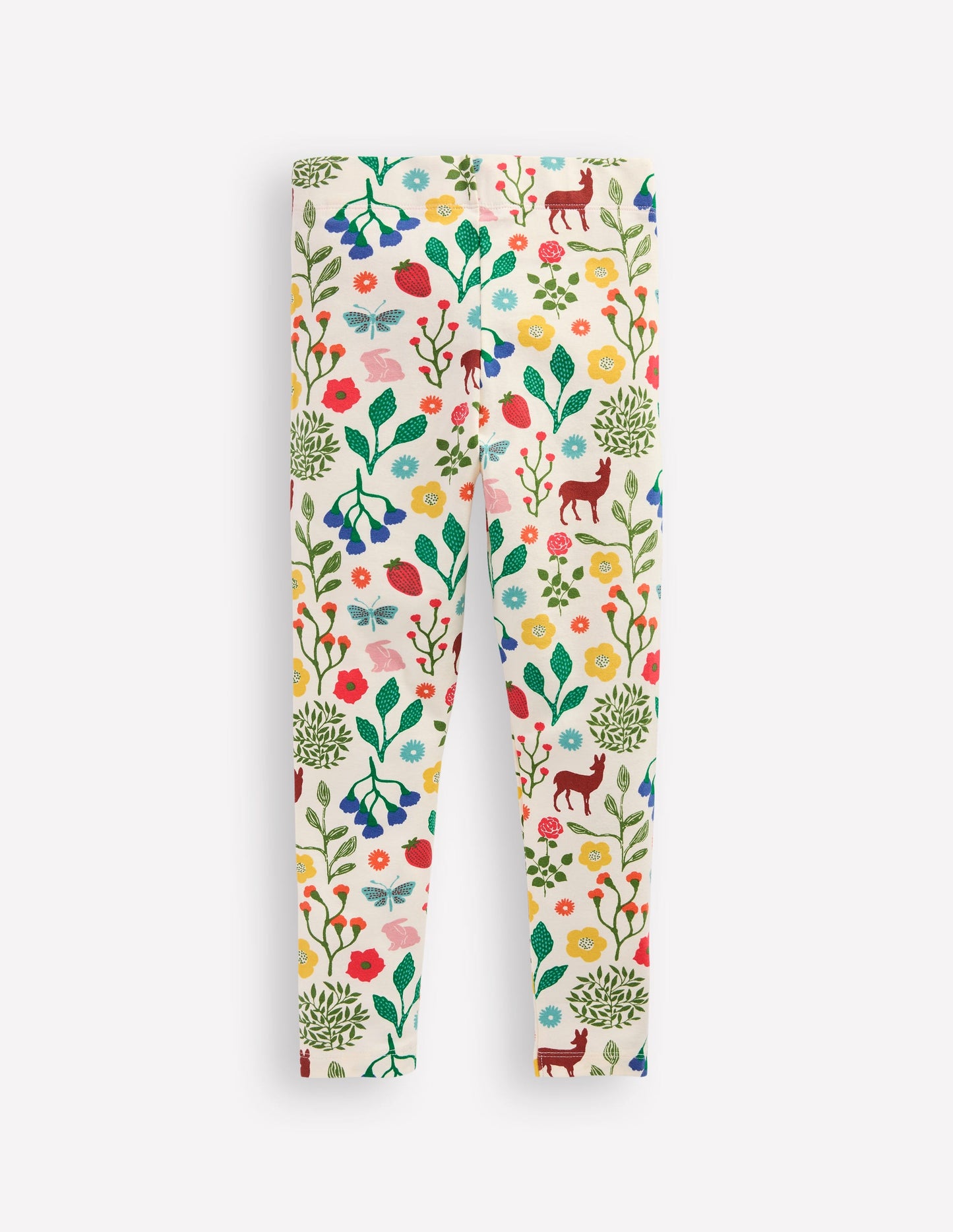 Fun Leggings-Ivory Woodland Walk