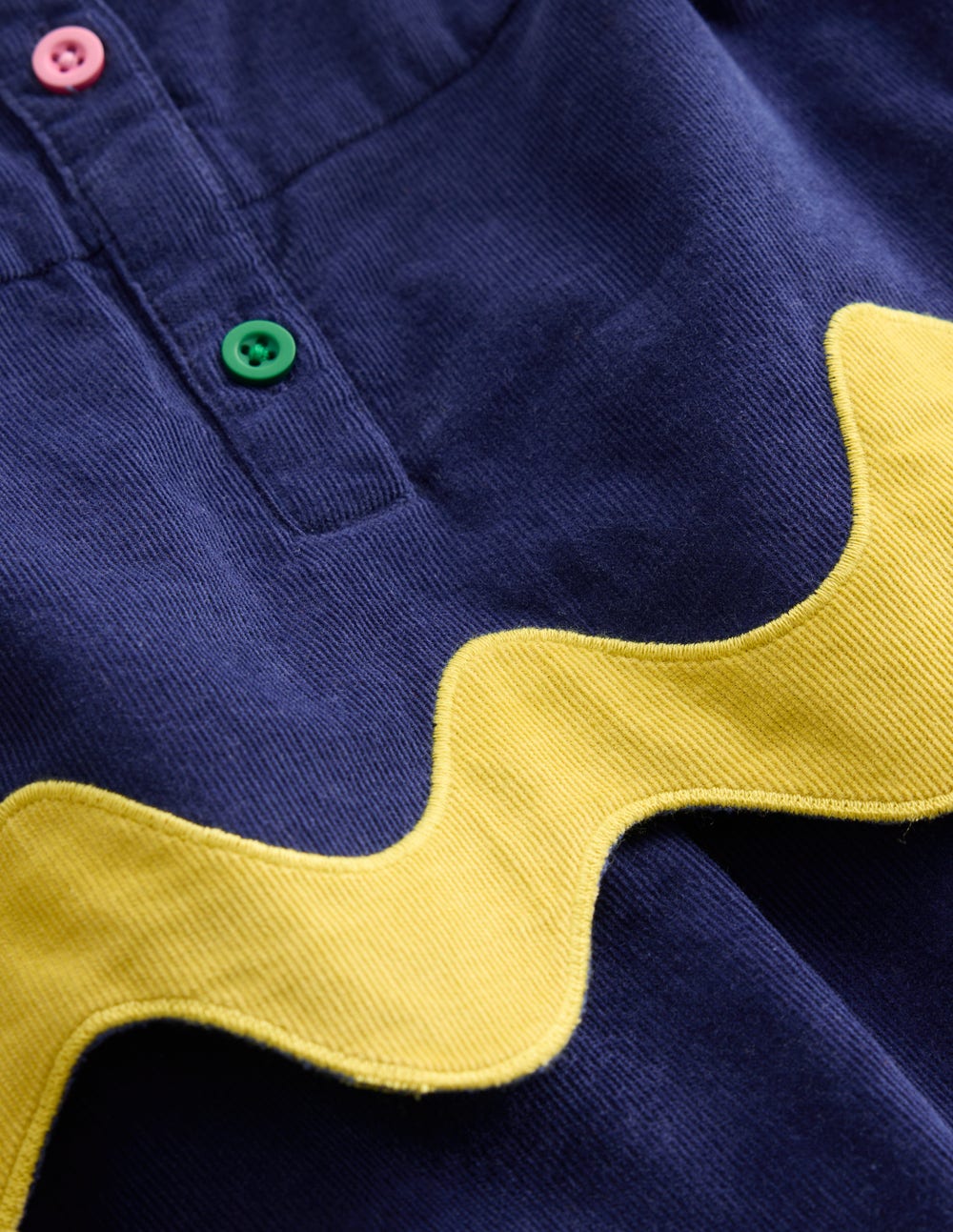 Corduroy Pencil Dress-Sapphire Blue-3