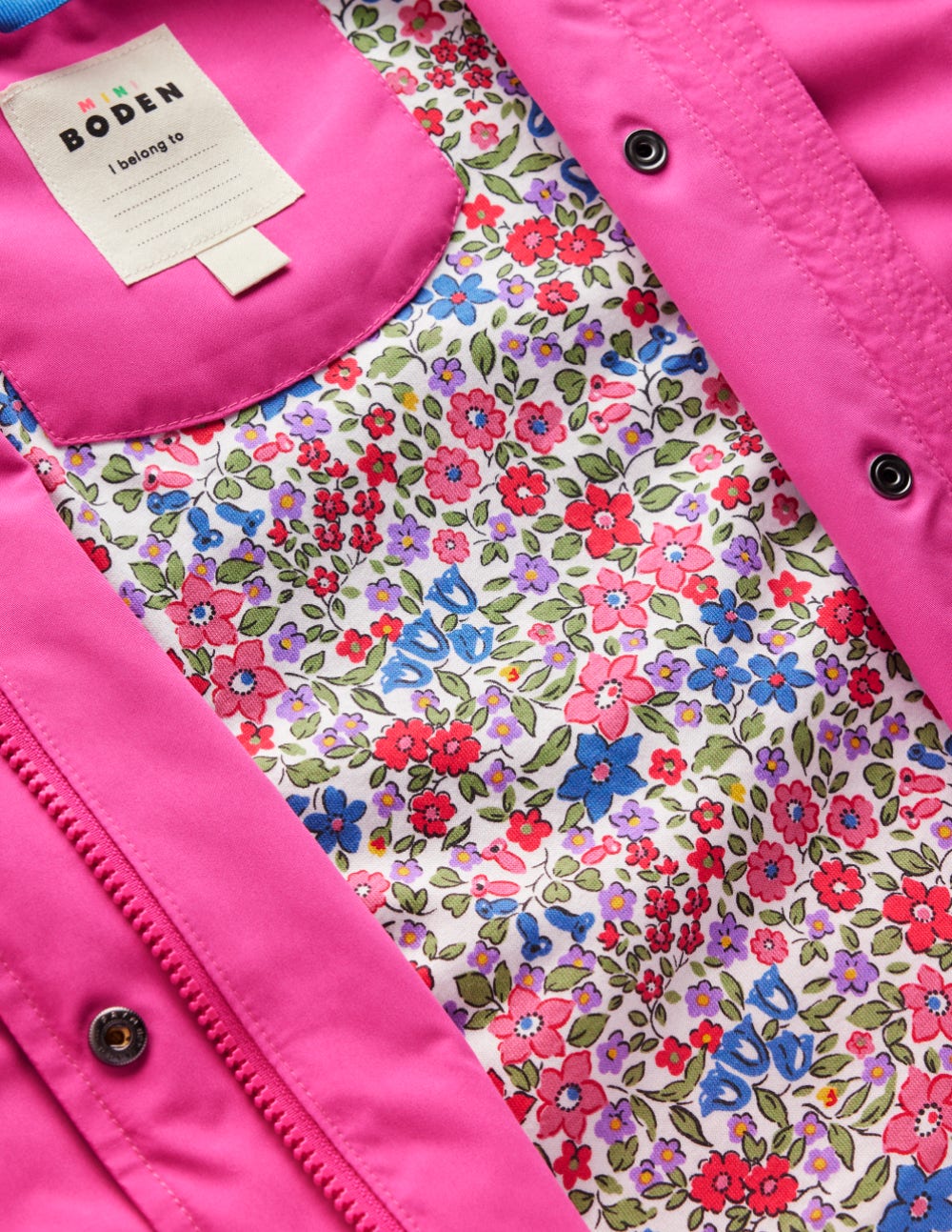 Waterproof Fisherman's Jacket-Raspberry Pink - Image 4