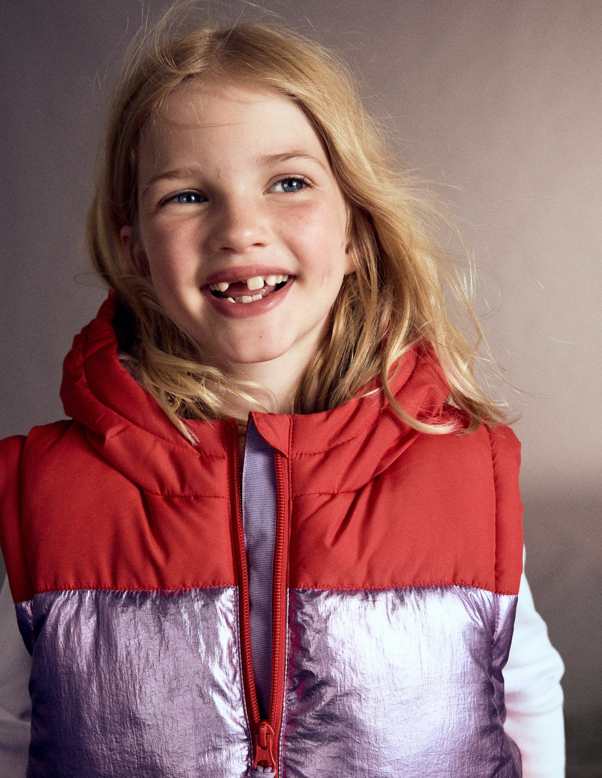 2-in-1 Padded Coat-Red/Pink Metallic-6