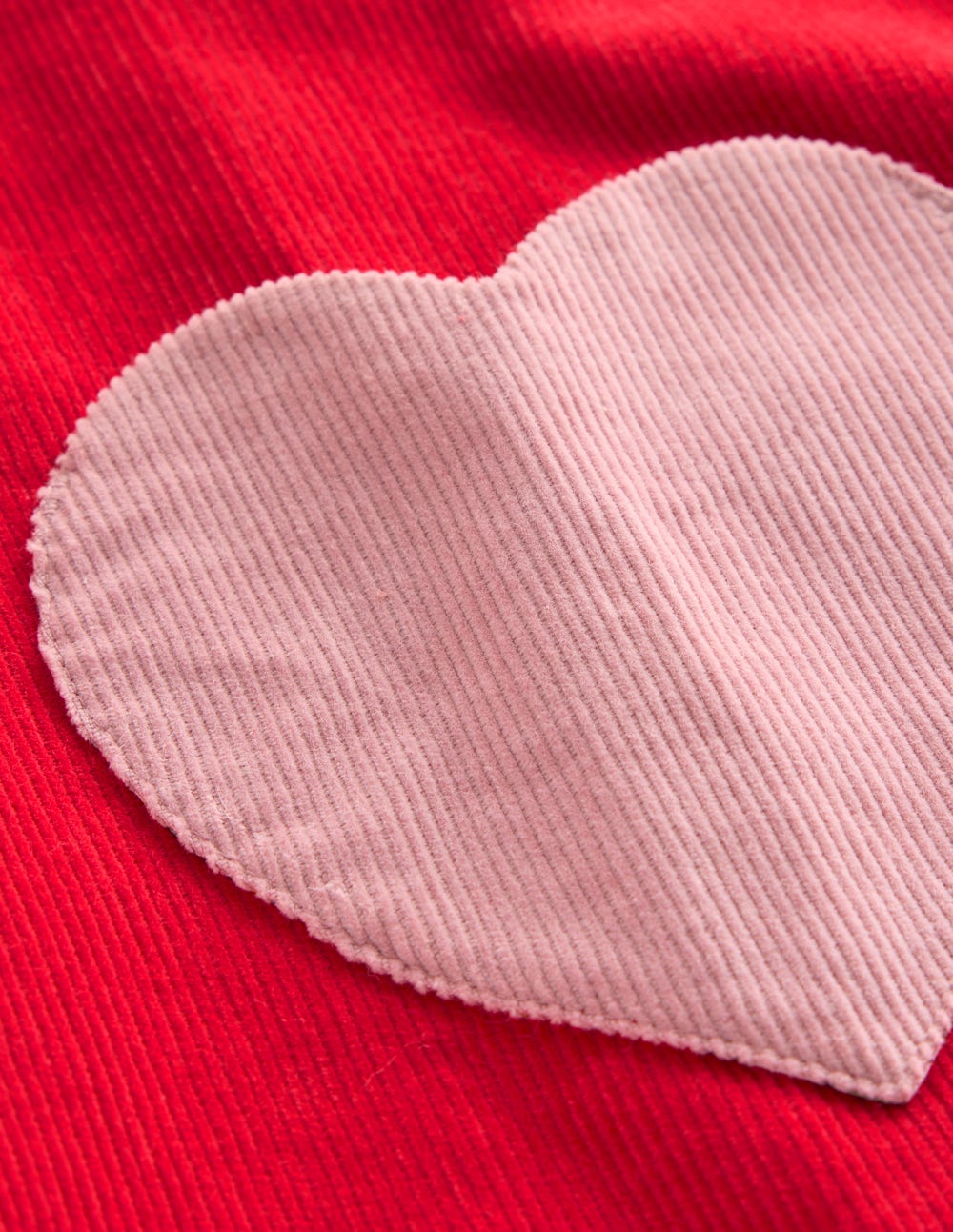 Saffy Cord Pinafore Dress-Poppy Red-3