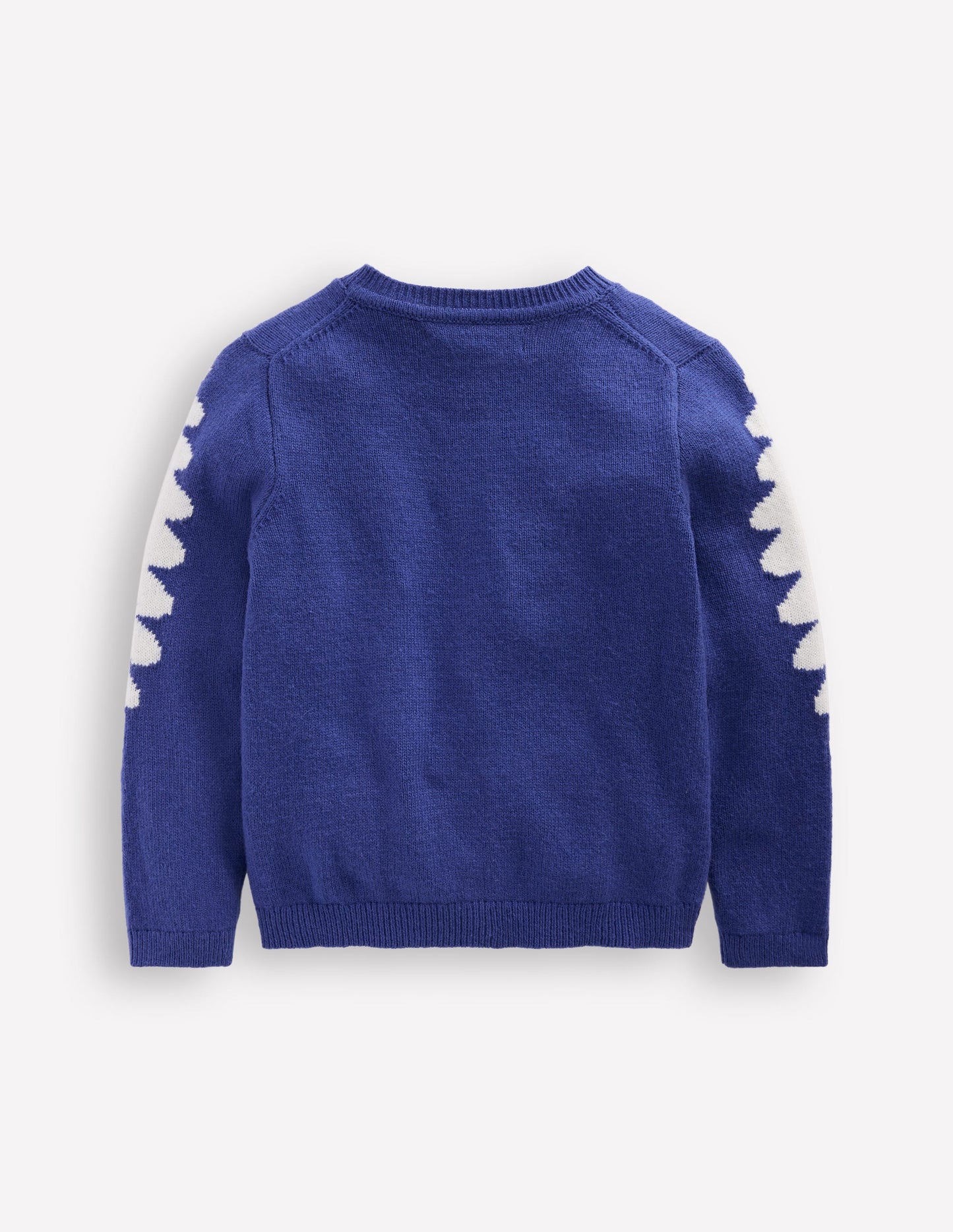 Fun Logo Cardigan-Sapphire Blue Owls