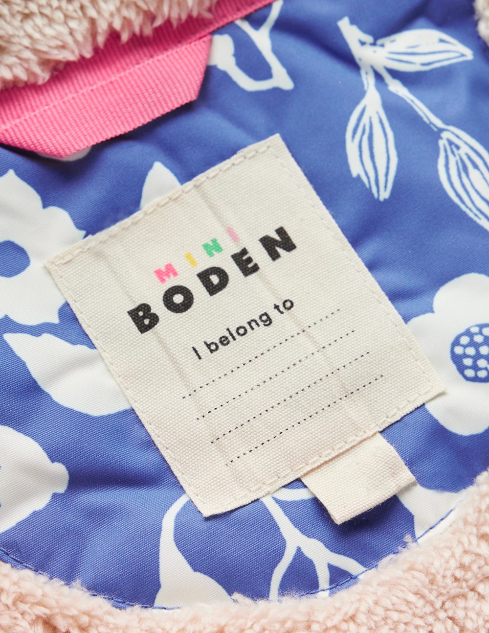 Sherpa Lined Anorak-Bluejay Woodland