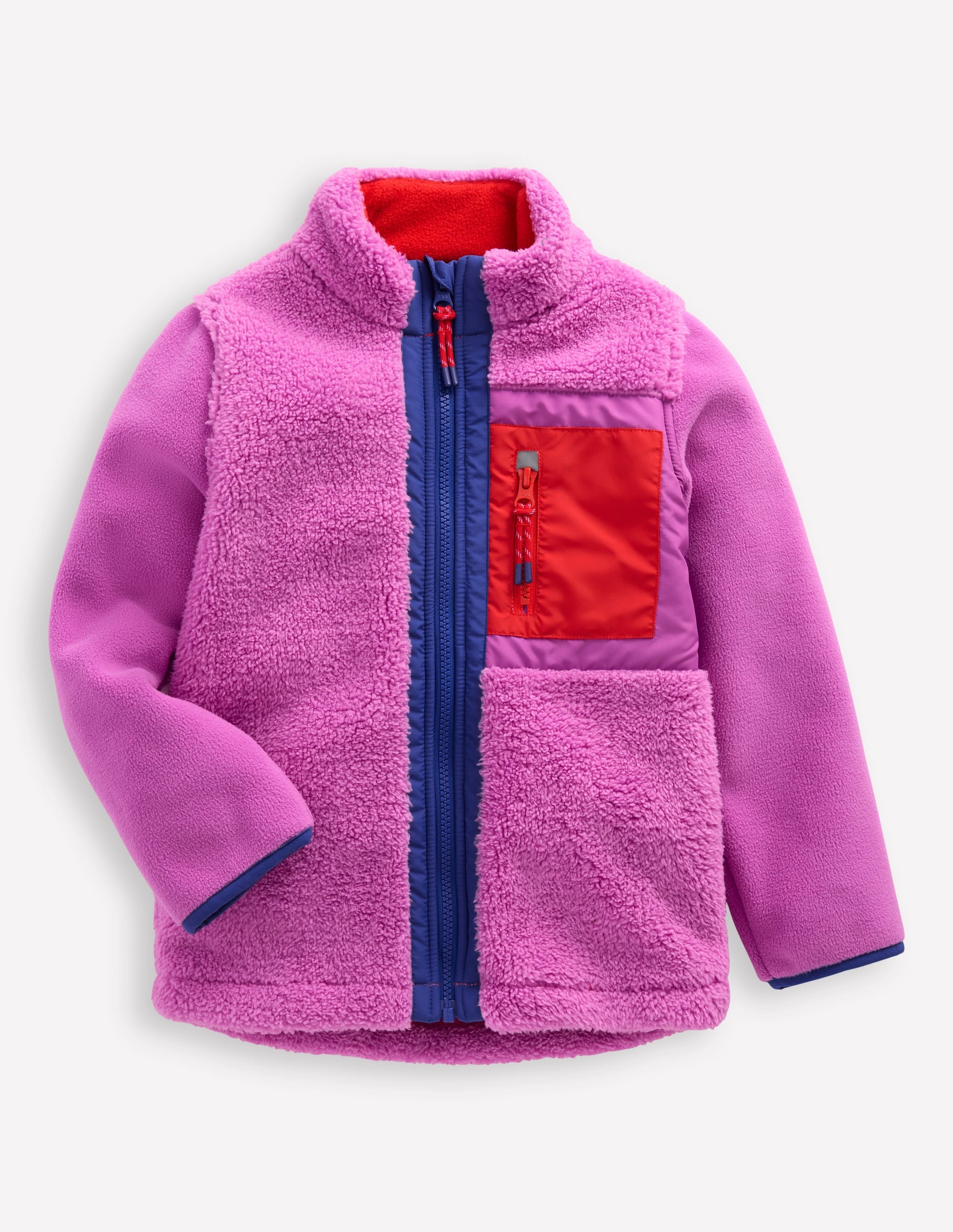 Cosy Windproof Fleece-Foxglove Purple - Image 1