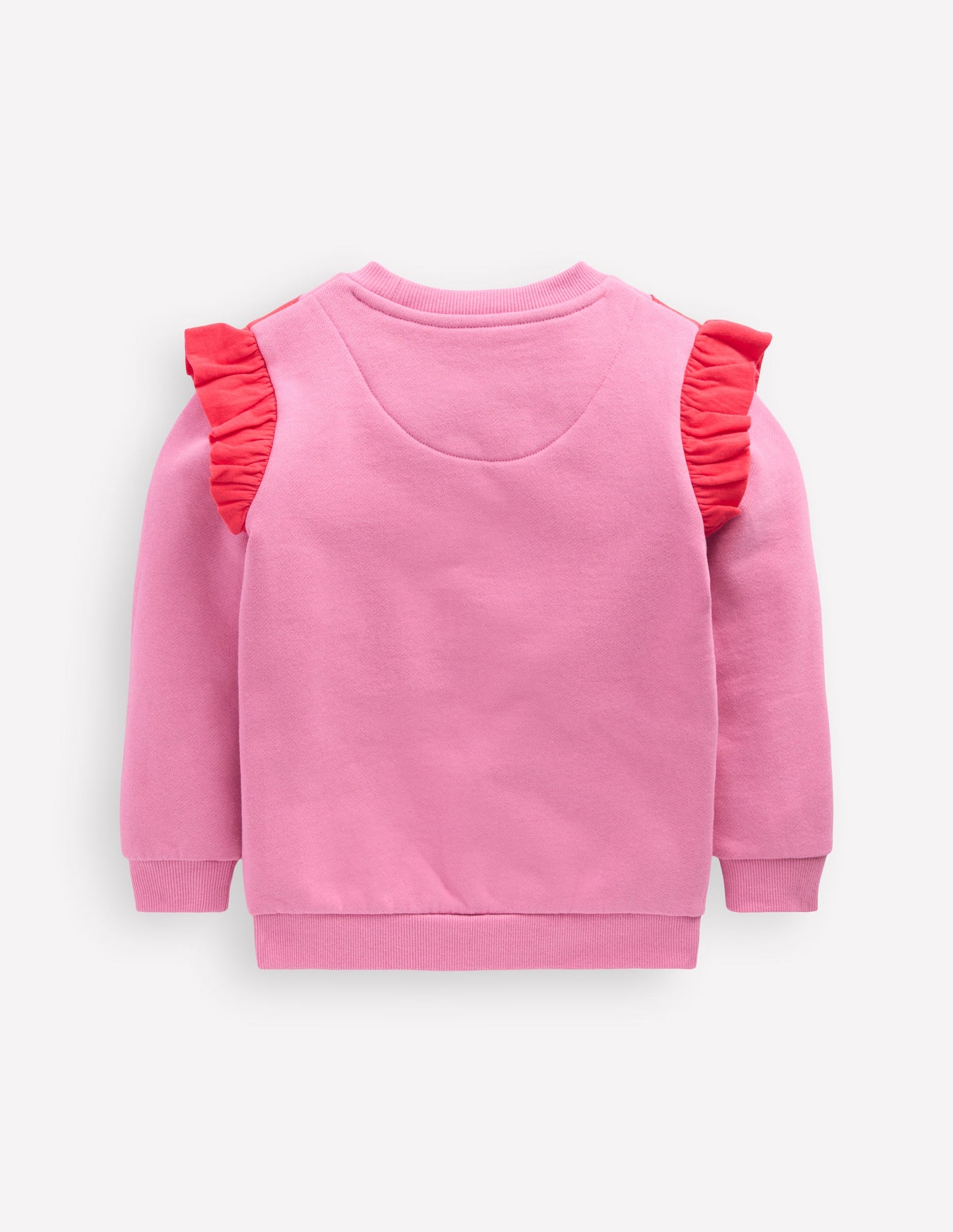 Applique Sweatshirt-Formica Pink Butterfly